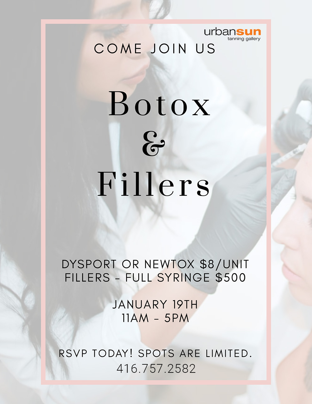 Botox & Fillers! January 19th, 2020
