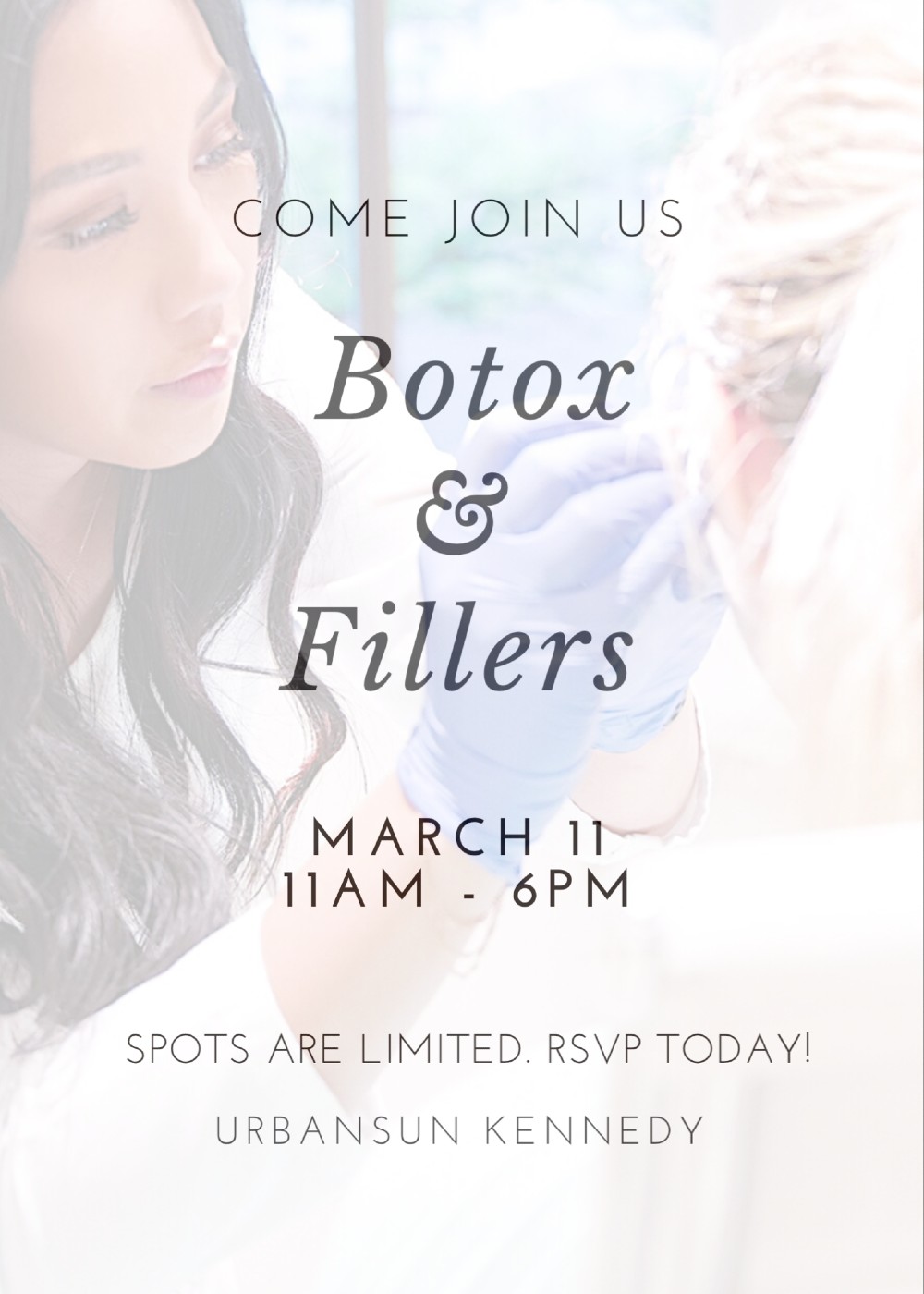 Botox & Fillers! March 11th, 2020